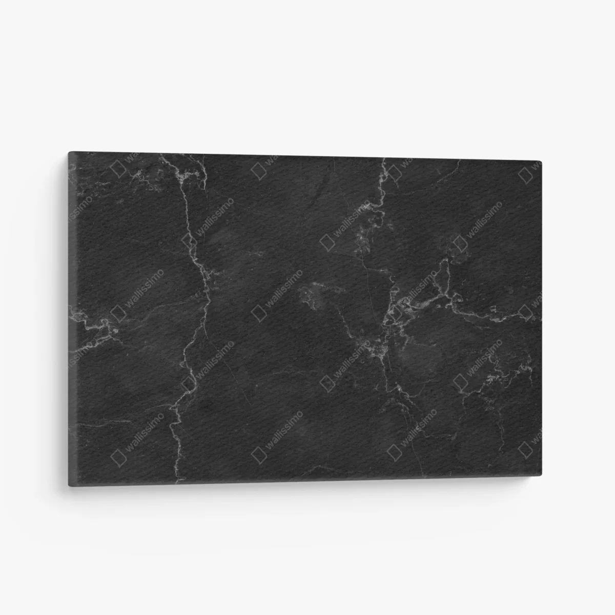 Tableau sur toile marbre noir contemporain à veines blanches – Wallnifity® Tableau sur toile marbre noir contemporain à veines blanches – Wallnifity®