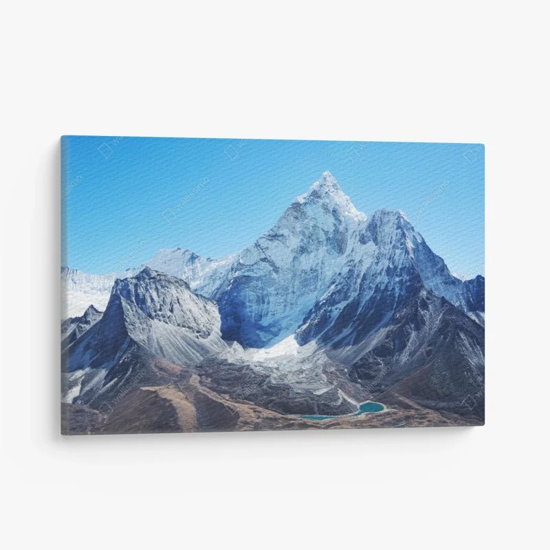 Tableau sur toile sommet enneigé majestueux – Wallnifity® Tableau sur toile sommet enneigé majestueux – Wallnifity®