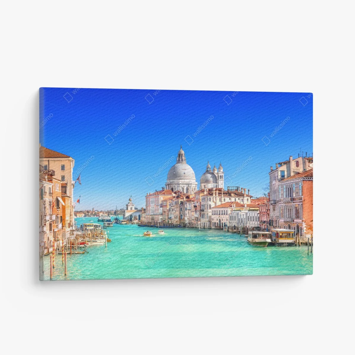 Tableau sur toile vue ensoleillée sur le Grand Canal à Venise – Wallnifity® Tableau sur toile vue ensoleillée sur le Grand Canal à Venise – Wallnifity®