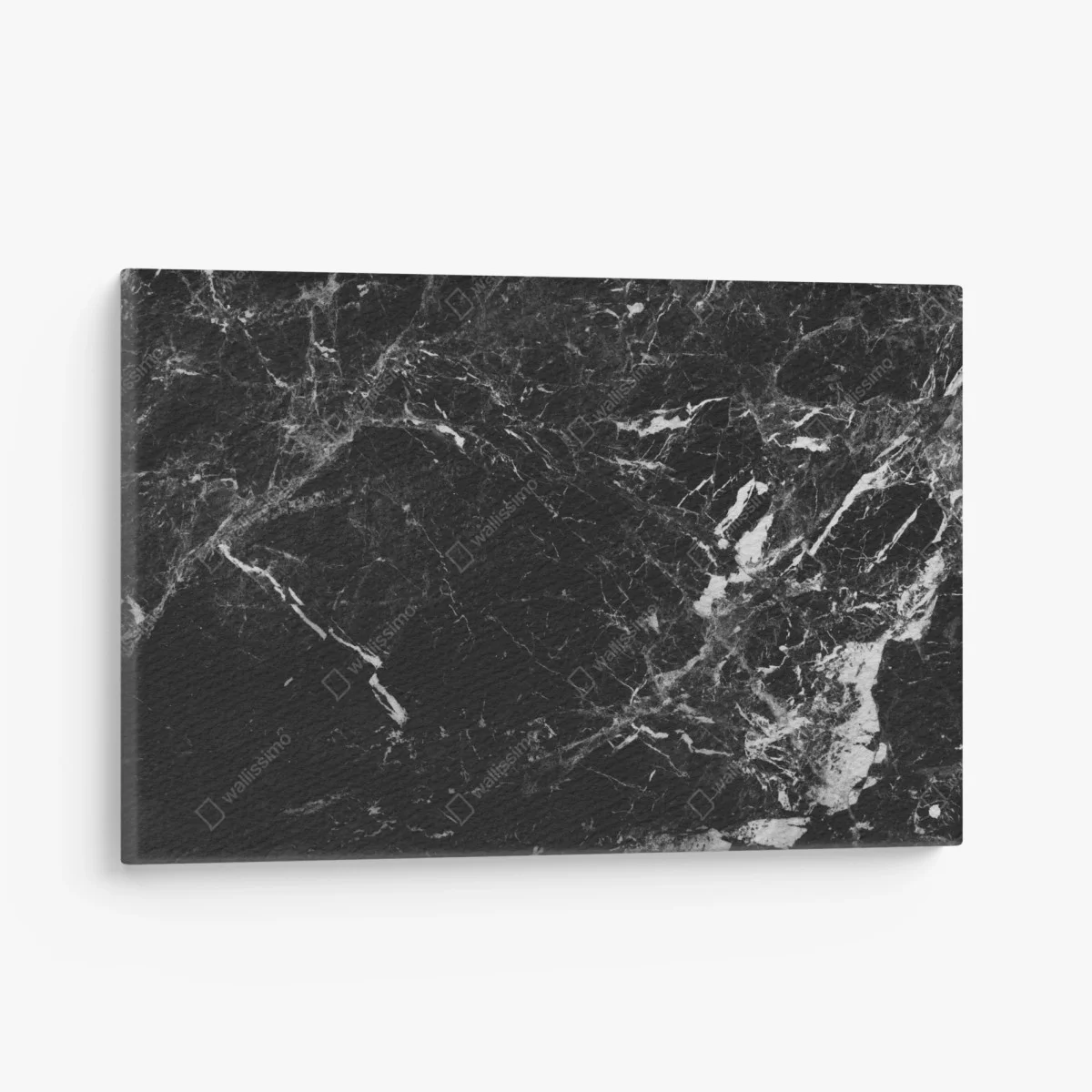Tableau sur toile marbre noir veiné élégant – Wallnifity® Tableau sur toile marbre noir veiné élégant – Wallnifity®