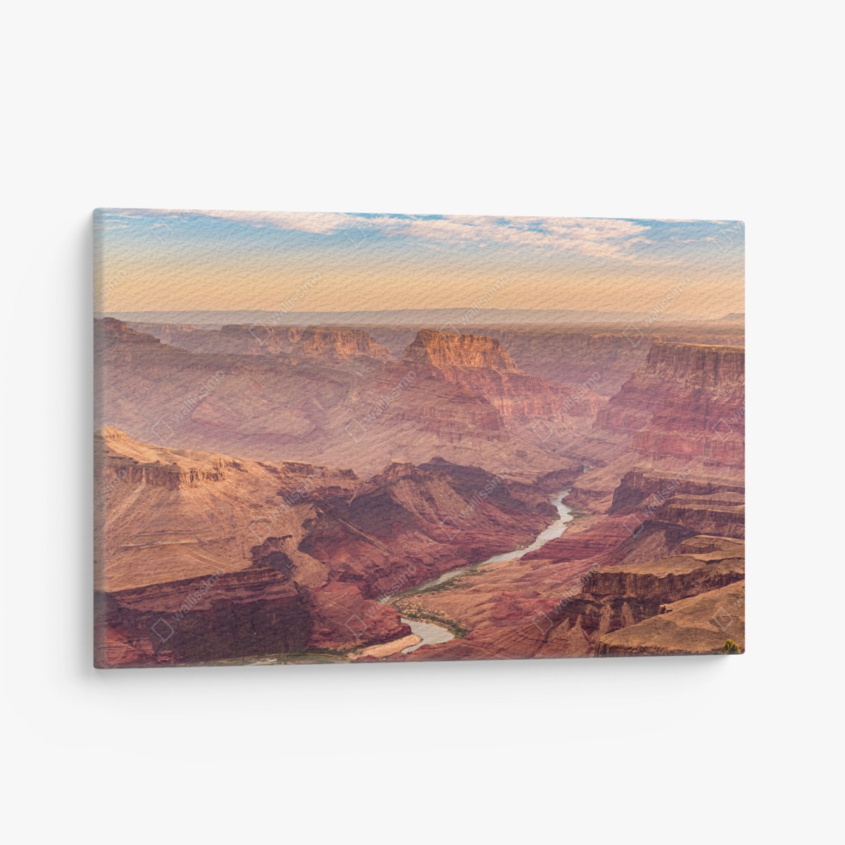 Tableau sur toile vue grandiose du Grand Canyon au coucher du soleil – Wallnifity®