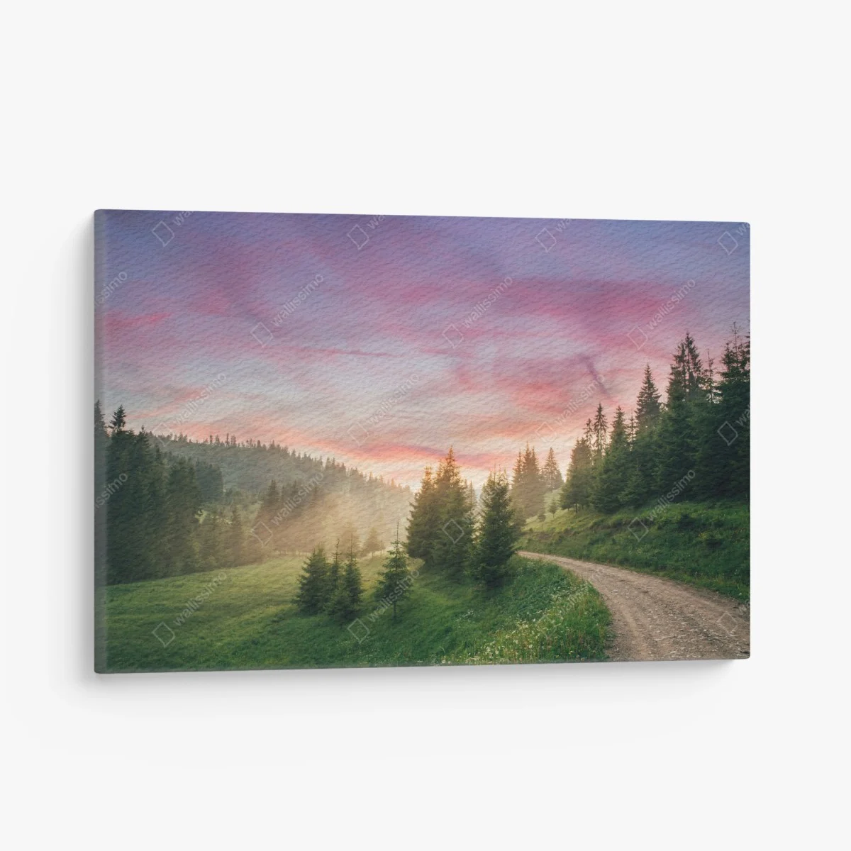 Tableau sur toile paysage brumeux au lever du soleil – Wallnifity® Tableau sur toile paysage brumeux au lever du soleil – Wallnifity®