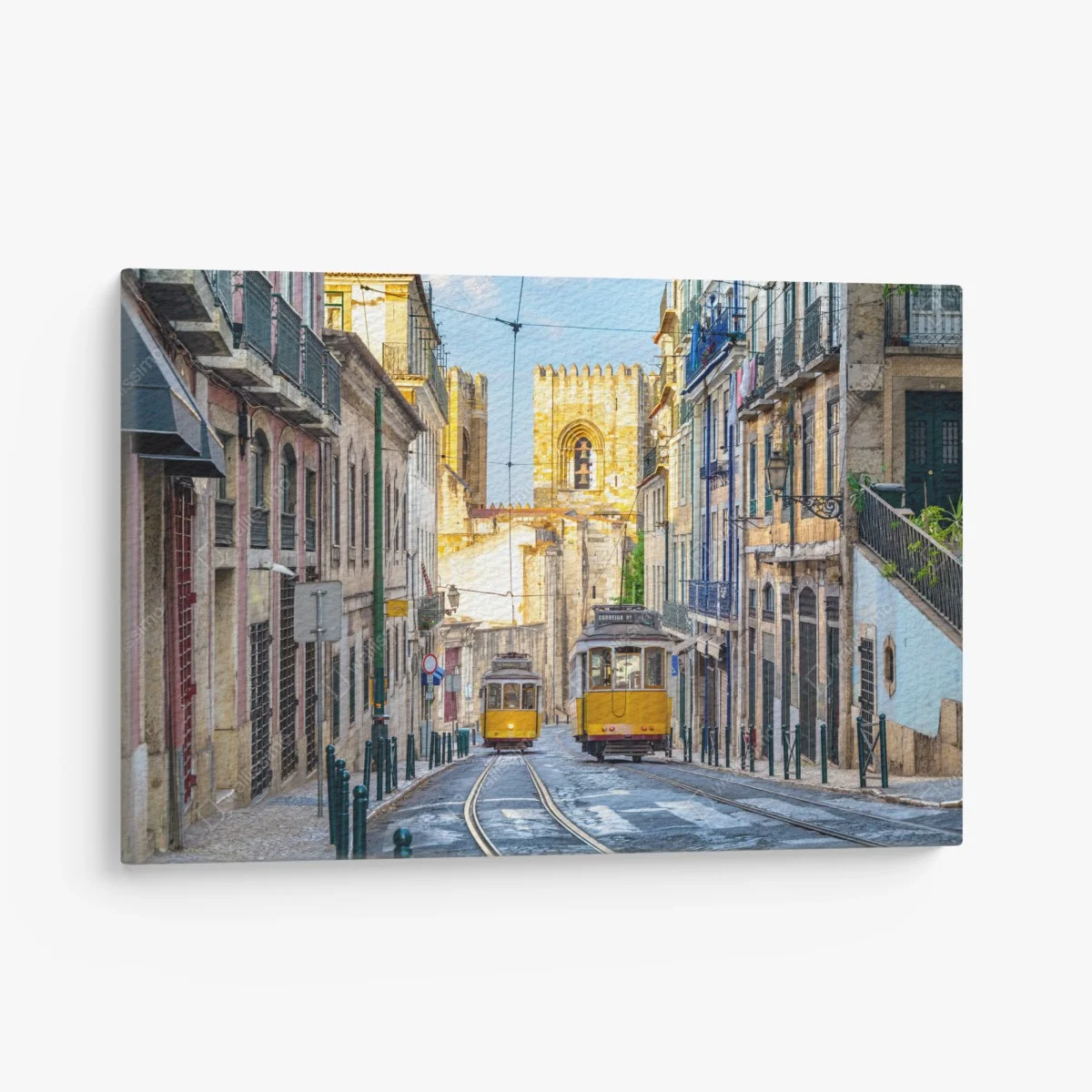 Tableau sur toile escapade en tramway à Lisbonne – Wallnifity® Tableau sur toile escapade en tramway à Lisbonne – Wallnifity®