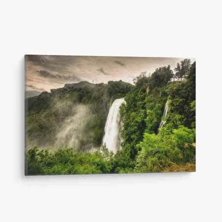 Tableau sur toile cascade majestueuse des Cascate delle Marmore, Ombrie – Wallnifity®