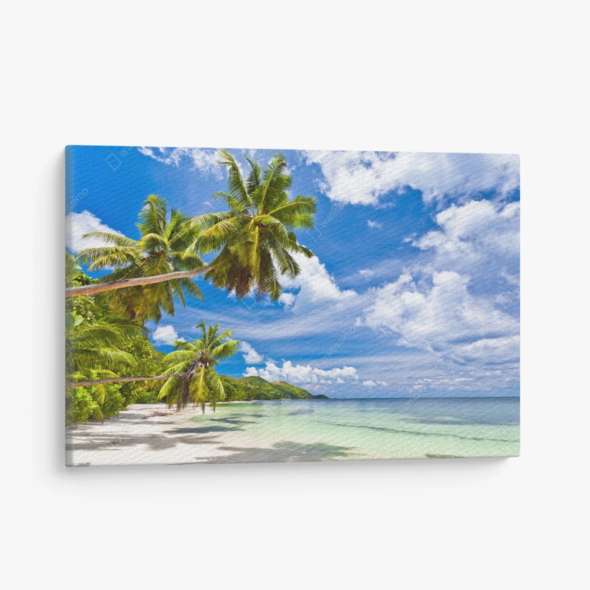 Tableau sur toile paysage de plage tropicale – Wallnifity® Tableau sur toile paysage de plage tropicale – Wallnifity®