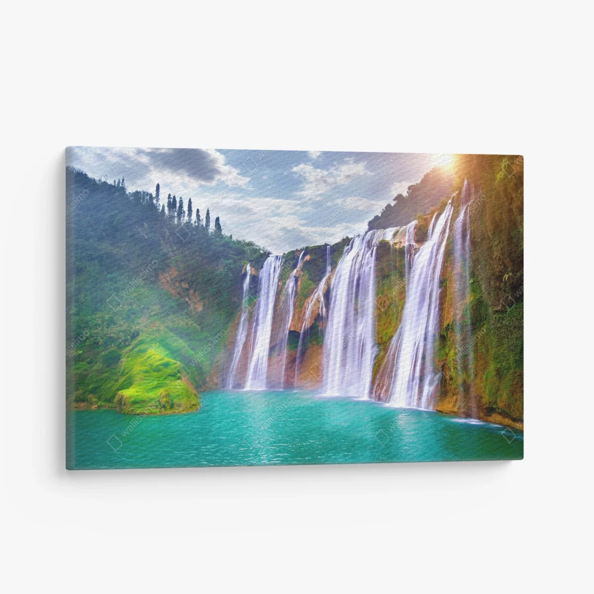 Tableau sur toile cascade majestueuse de Jiulong à Luoping, Chine – Wallnifity® Tableau sur toile cascade majestueuse de Jiulong à Luoping, Chine – Wallnifity®