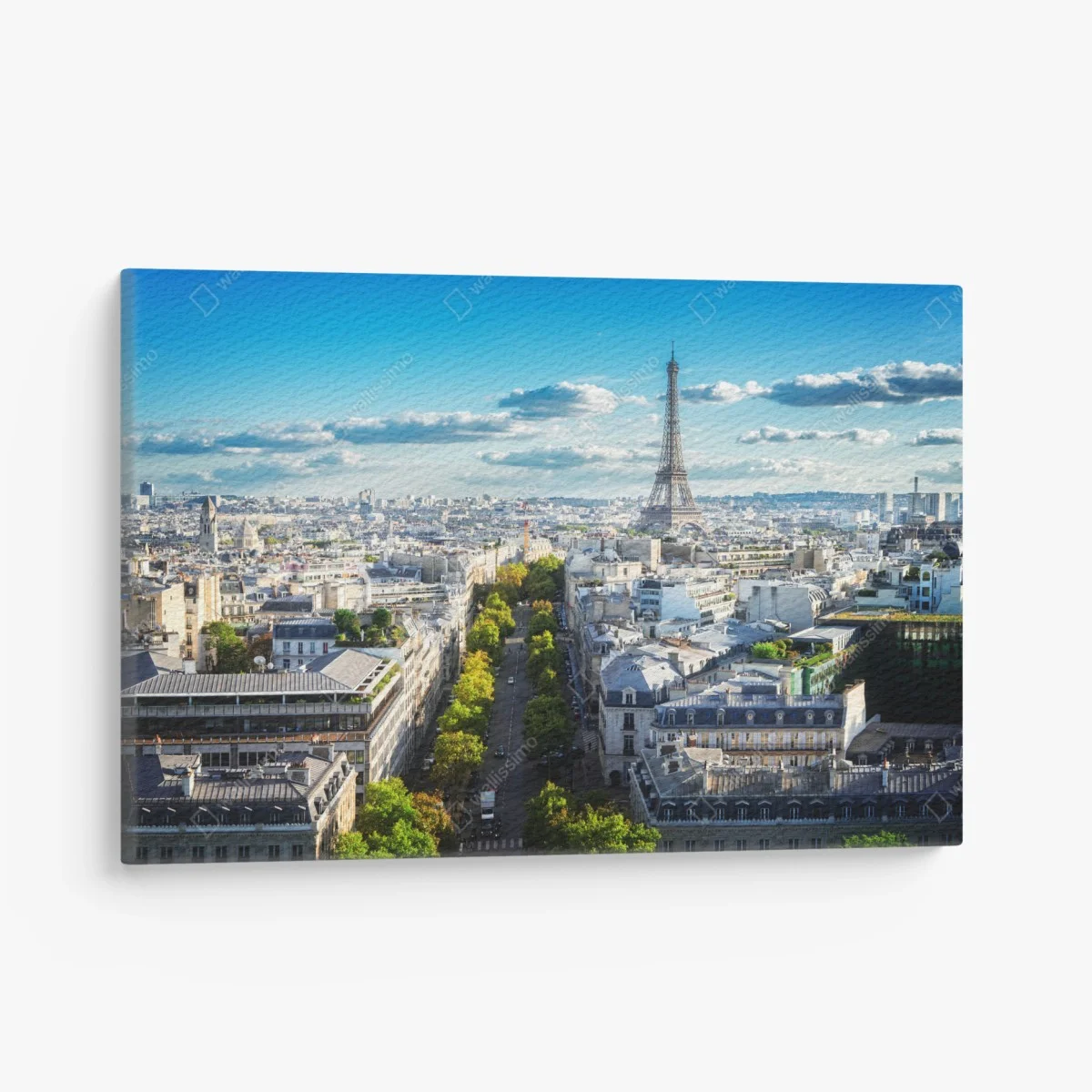 Tableau sur toile vue aérienne de Paris avec la Tour Eiffel – Wallnifity® Tableau sur toile vue aérienne de Paris avec la Tour Eiffel – Wallnifity®