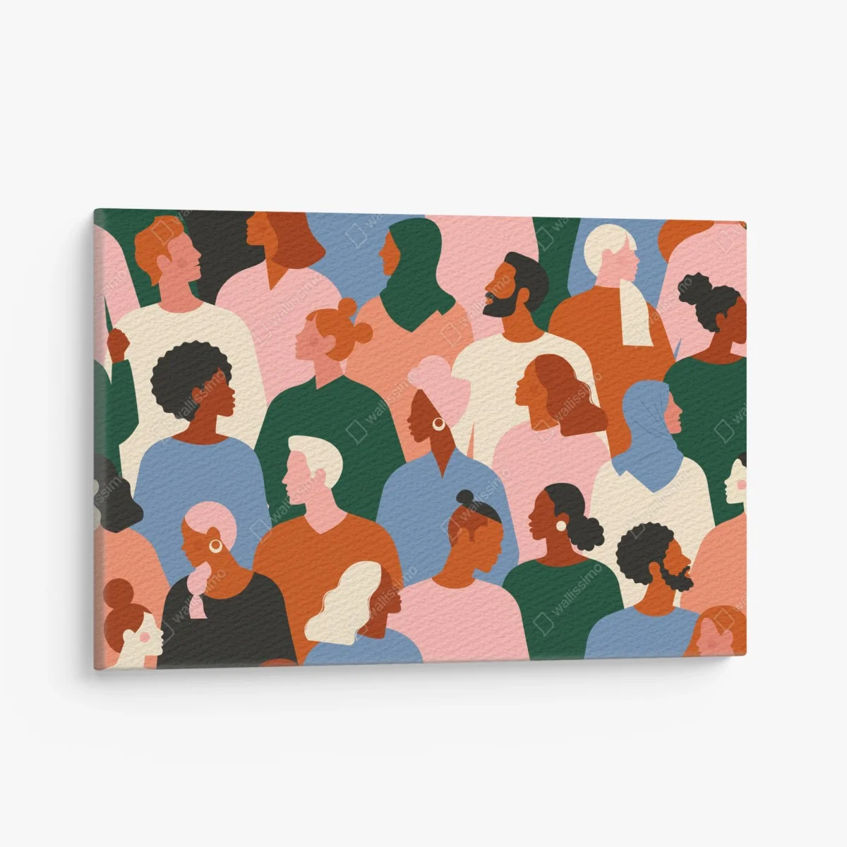Tableau sur toile visages de la diversité – Wallnifity® Tableau sur toile visages de la diversité – Wallnifity®