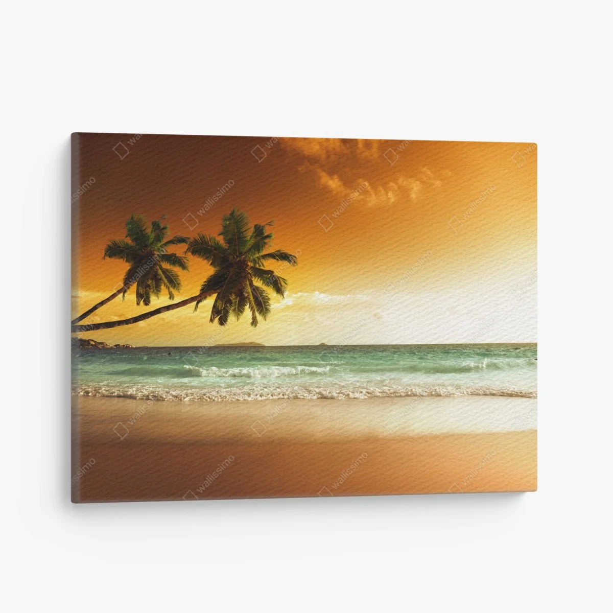 Tableau sur toile coucher de soleil sur la mer des Caraïbes – Wallnifity® Tableau sur toile coucher de soleil sur la mer des Caraïbes – Wallnifity®