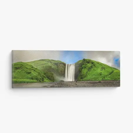 Tableau sur toile cascade majestueuse de Skogafoss – Wallnifity®