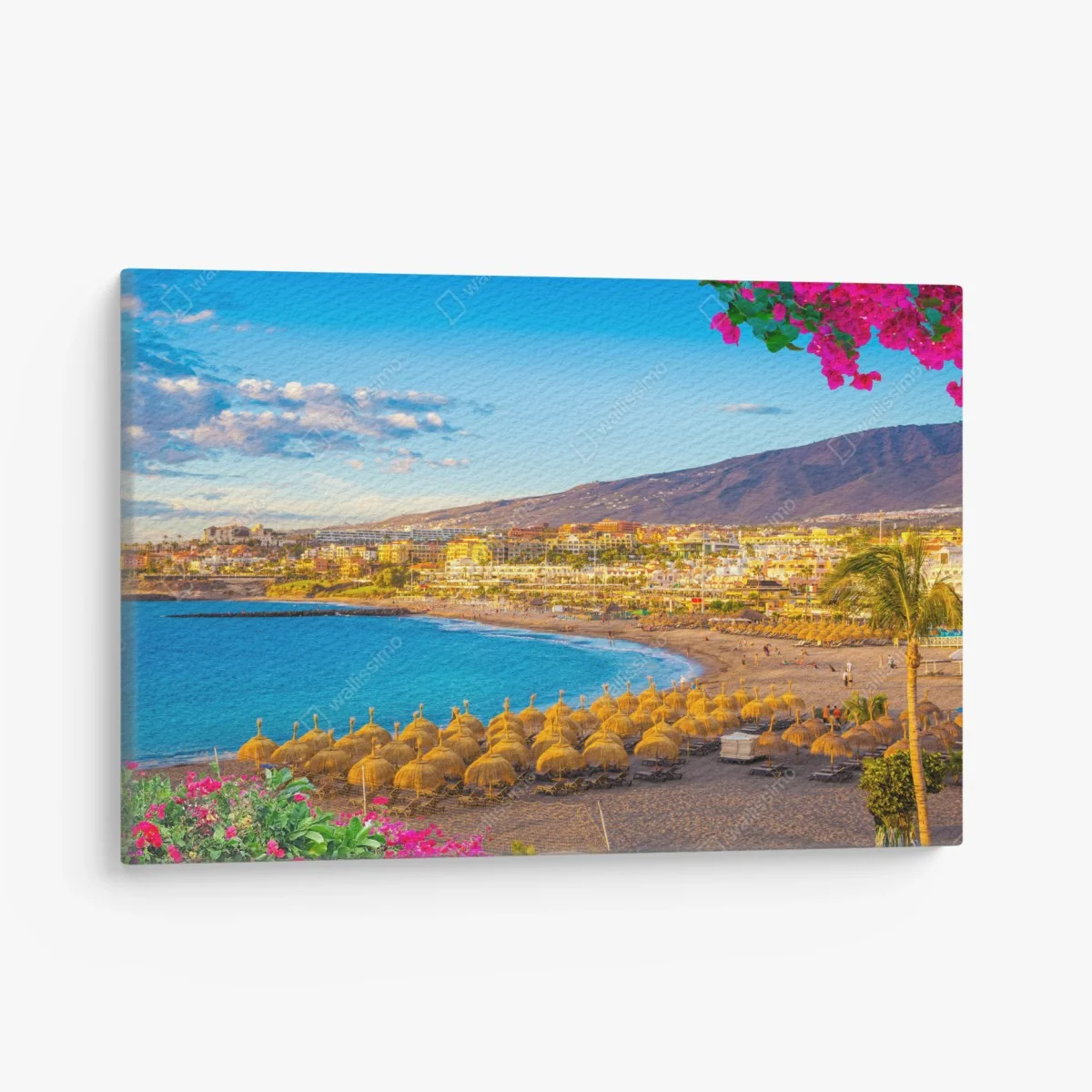 Tableau sur toile vue ensoleillée de Torviscas à Tenerife – Wallnifity® Tableau sur toile vue ensoleillée de Torviscas à Tenerife – Wallnifity®