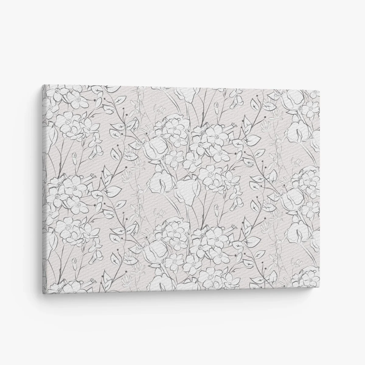 Tableau sur toile motif floral délicat sur fond rose pâle – Wallnifity® Tableau sur toile motif floral délicat sur fond rose pâle – Wallnifity®