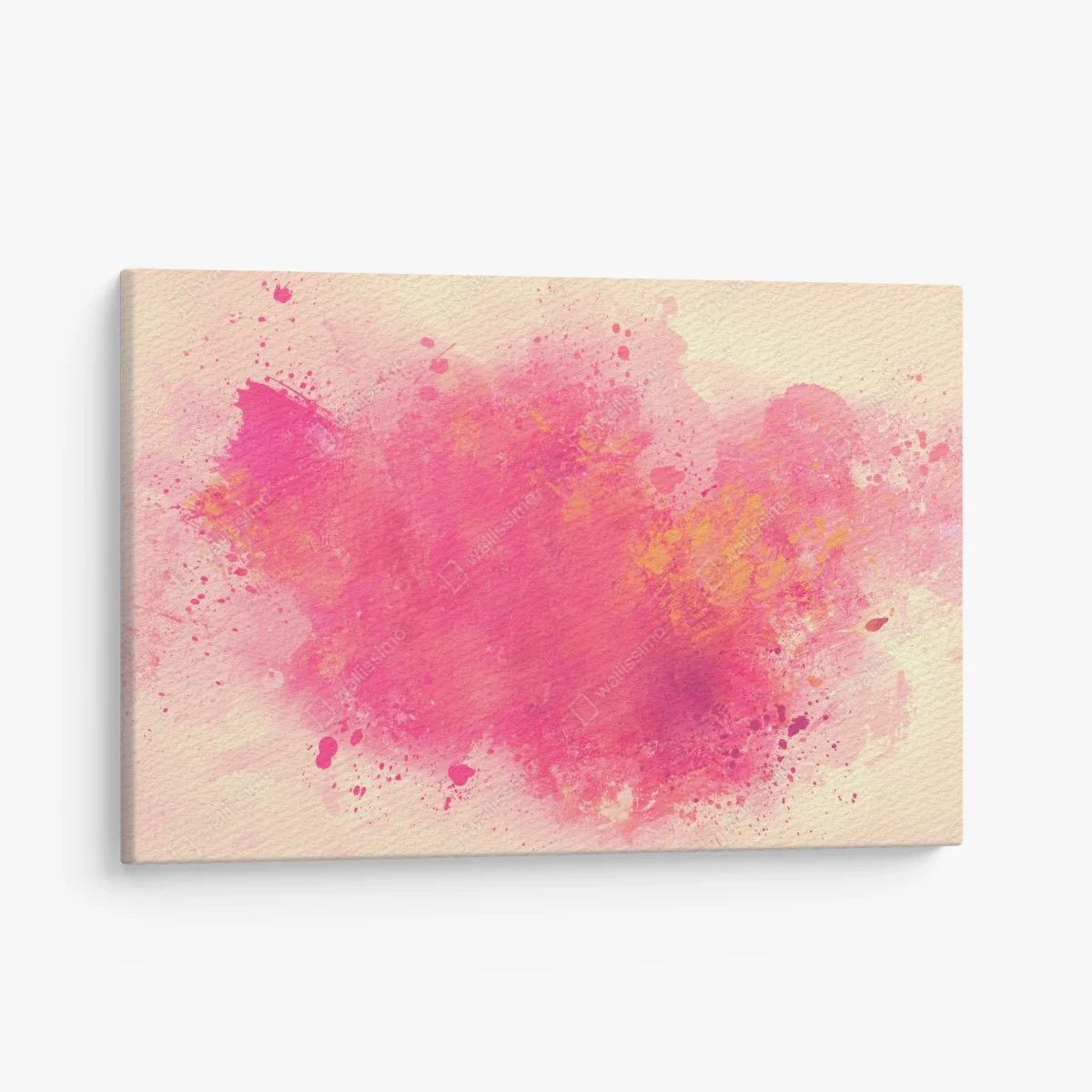 Tableau sur toile nuage abstrait rose et corail – Wallnifity® Tableau sur toile nuage abstrait rose et corail – Wallnifity®