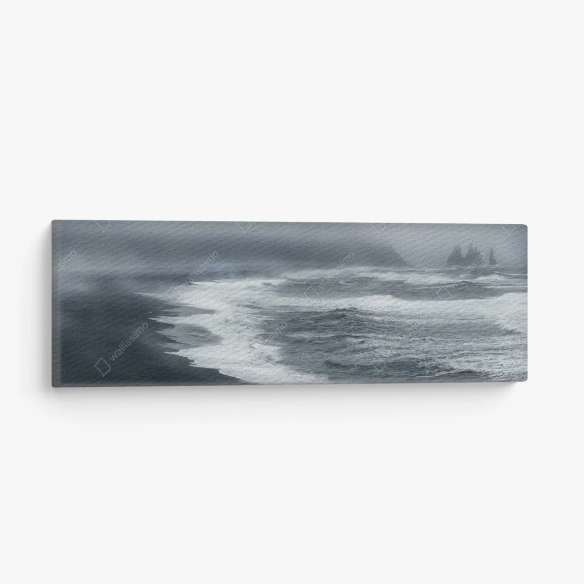 Tableau sur toile plage volcanique sauvage d'Islande – Wallnifity® Tableau sur toile plage volcanique sauvage d'Islande – Wallnifity®