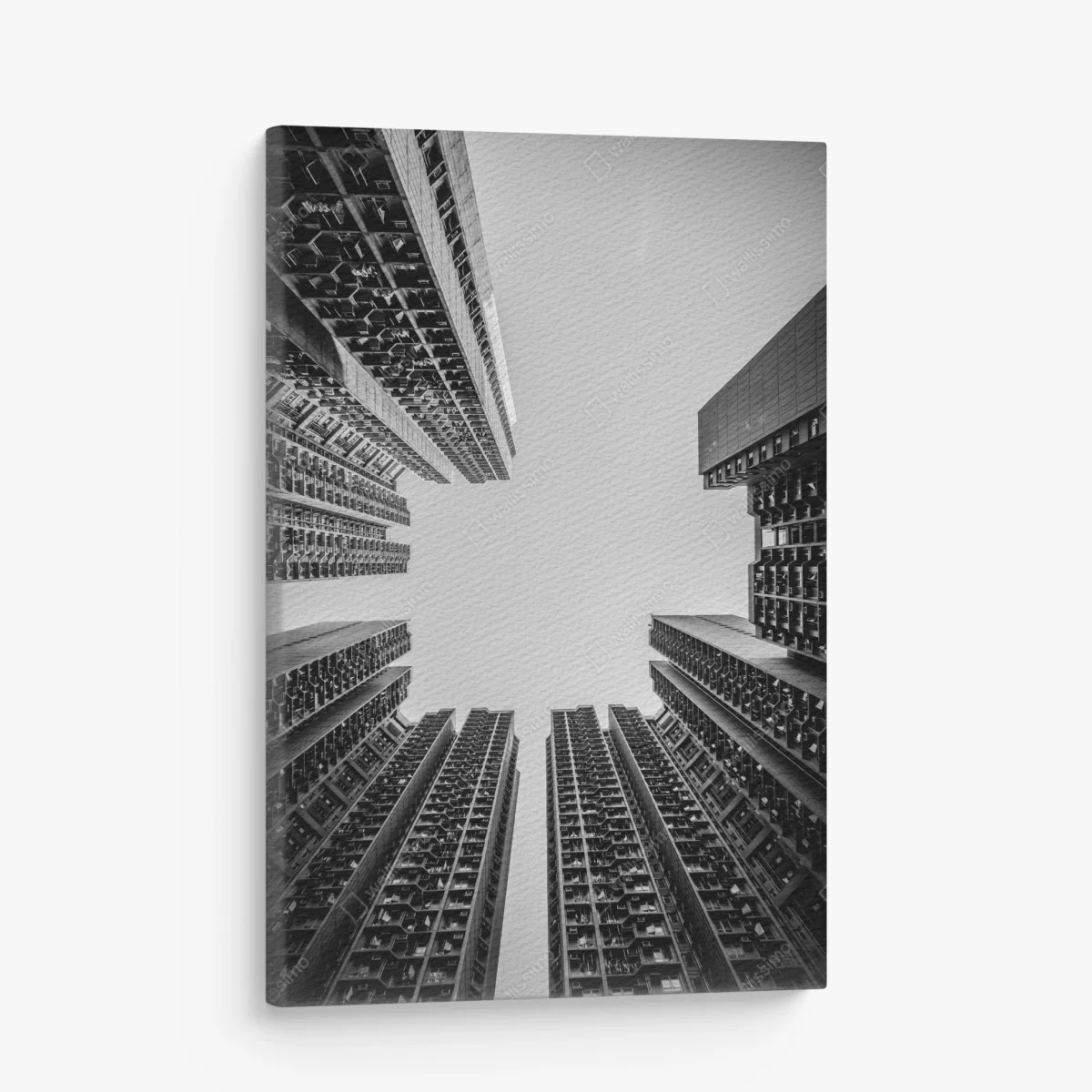 Tableau sur toile perspective urbaine verticale – Wallnifity® Tableau sur toile perspective urbaine verticale – Wallnifity®