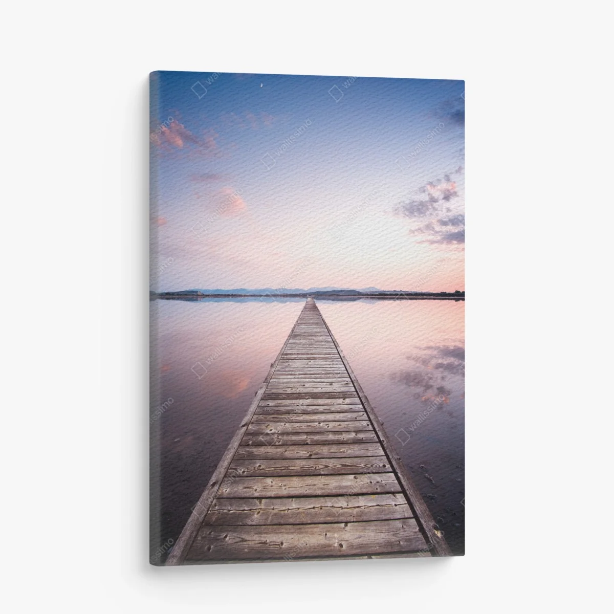 Tableau sur toile passerelle vers le crépuscule – Wallnifity® Tableau sur toile passerelle vers le crépuscule – Wallnifity®
