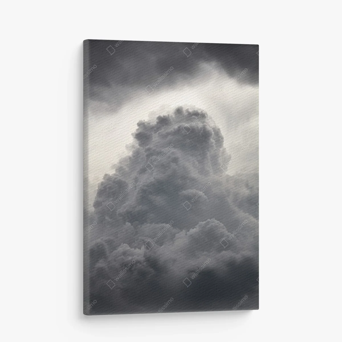 Tableau sur toile colonne nuageuse orageuse en nuances de gris – Wallnifity® Tableau sur toile colonne nuageuse orageuse en nuances de gris – Wallnifity®