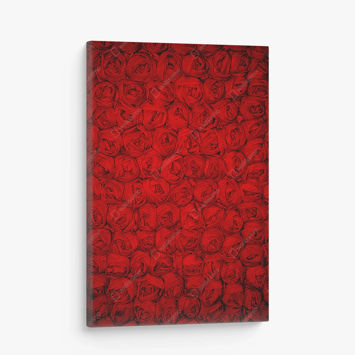 Tableau sur toile mur de roses rouges romantiques – Wallnifity® Tableau sur toile mur de roses rouges romantiques – Wallnifity®