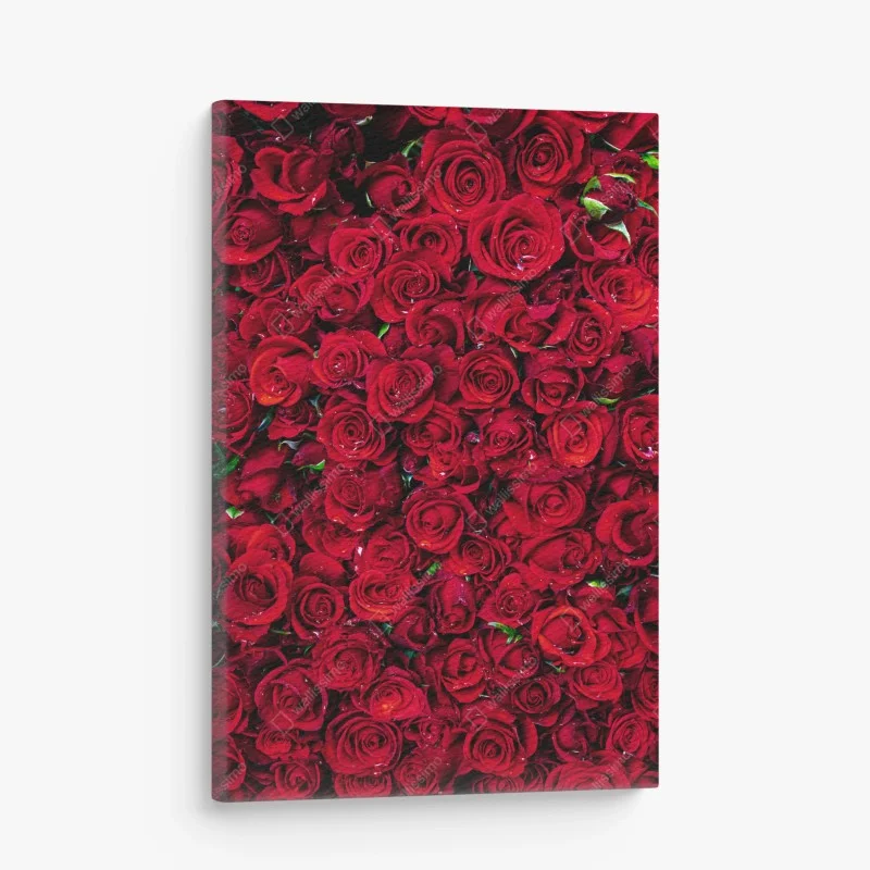 Tableau sur toile océan de roses rouges – Wallnifity® Tableau sur toile océan de roses rouges – Wallnifity®