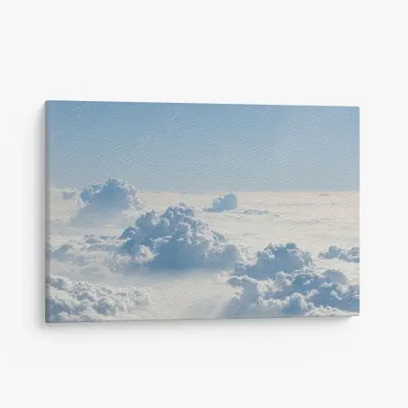 Tableau sur toile océan de nuages lumineux – Wallnifity®