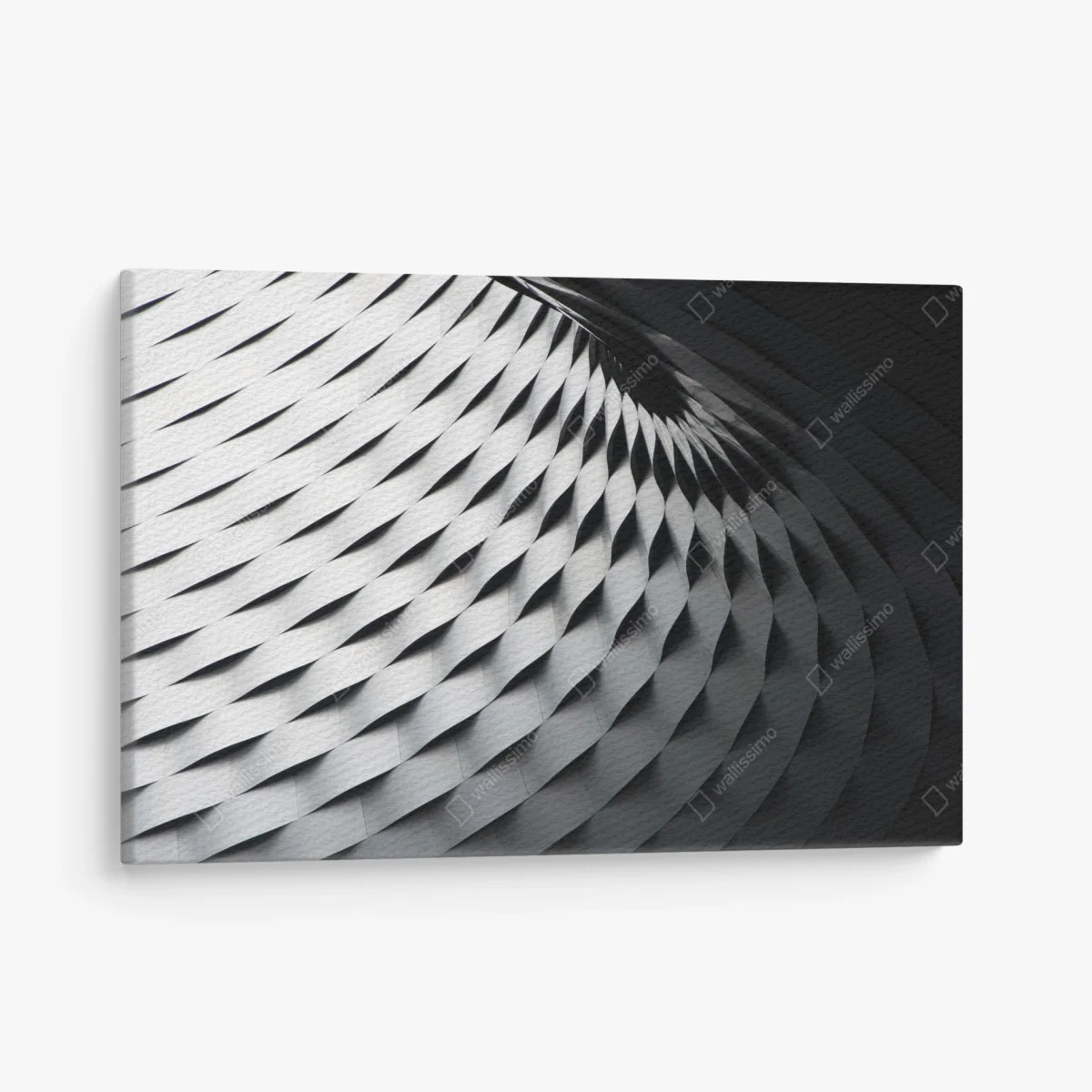 Tableau sur toile vagues métalliques motif architectural abstrait – Wallnifity® Tableau sur toile vagues métalliques motif architectural abstrait – Wallnifity®