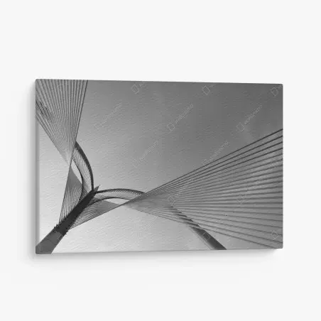 Tableau sur toile mouvement de lignes architecturales – Wallnifity®