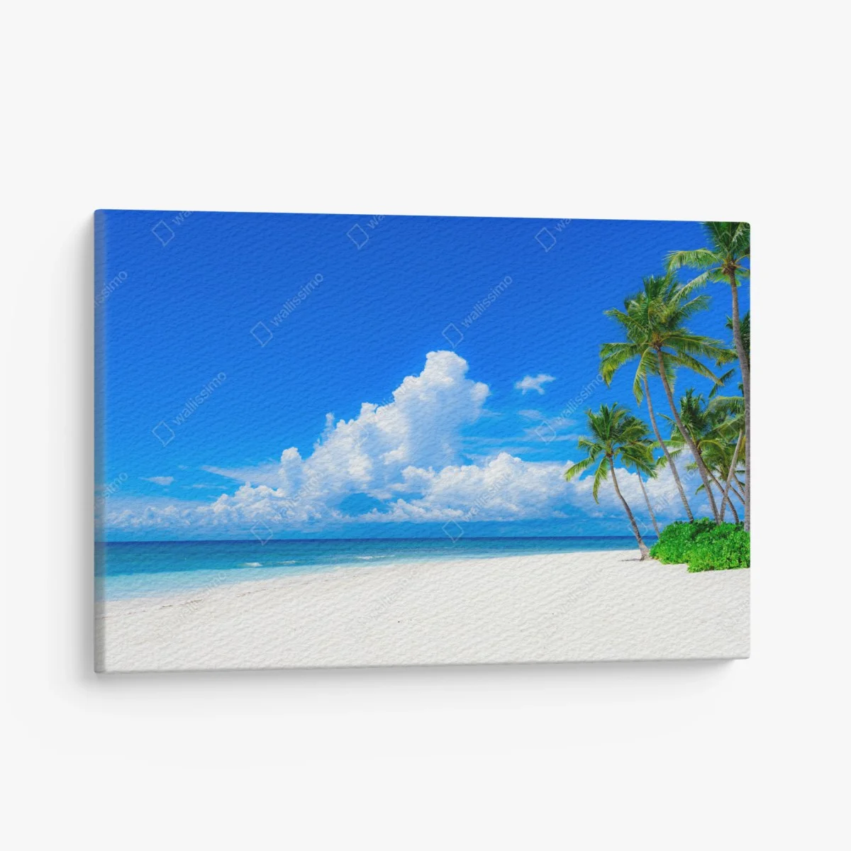 Tableau sur toile évasion tropicale plage de sable blanc – Wallnifity® Tableau sur toile évasion tropicale plage de sable blanc – Wallnifity®