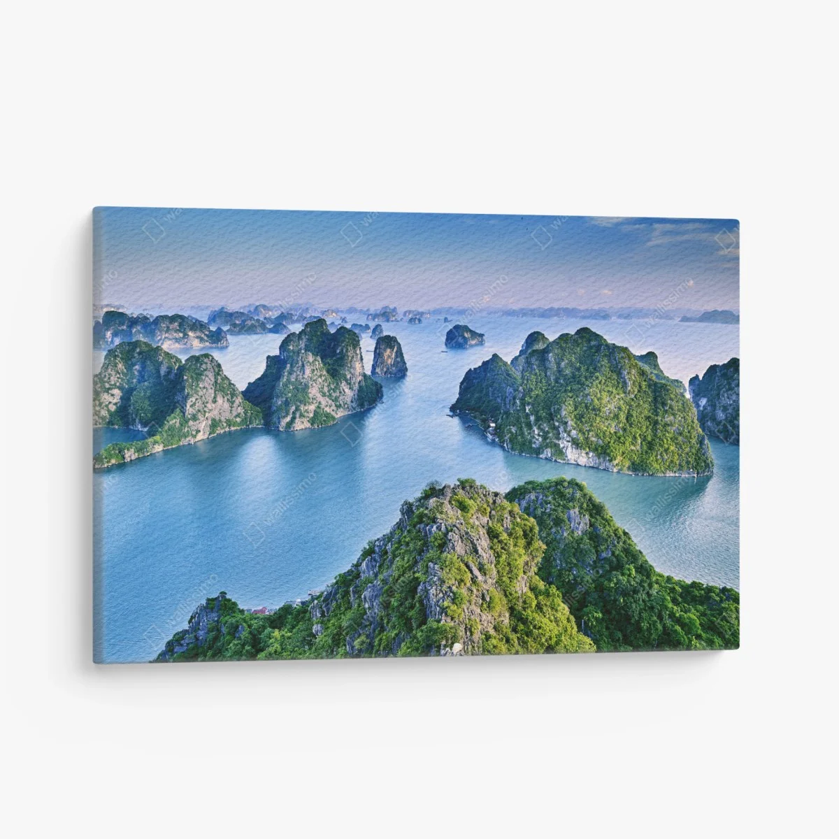 Tableau sur toile paysage marin émeraude de la Baie d'Halong – Wallnifity® Tableau sur toile paysage marin émeraude de la Baie d'Halong – Wallnifity®