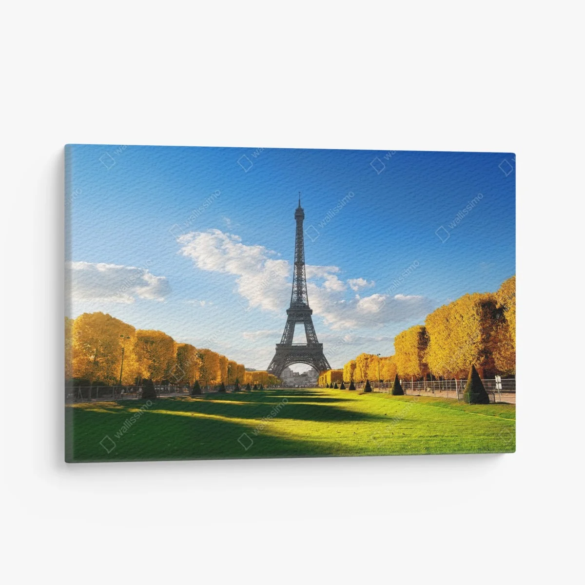 Tableau sur toile vue printanière sur la Tour Eiffel depuis le Champ de Mars, Paris – Wallnifity® Tableau sur toile vue printanière sur la Tour Eiffel depuis le Champ de Mars, Paris – Wallnifity®