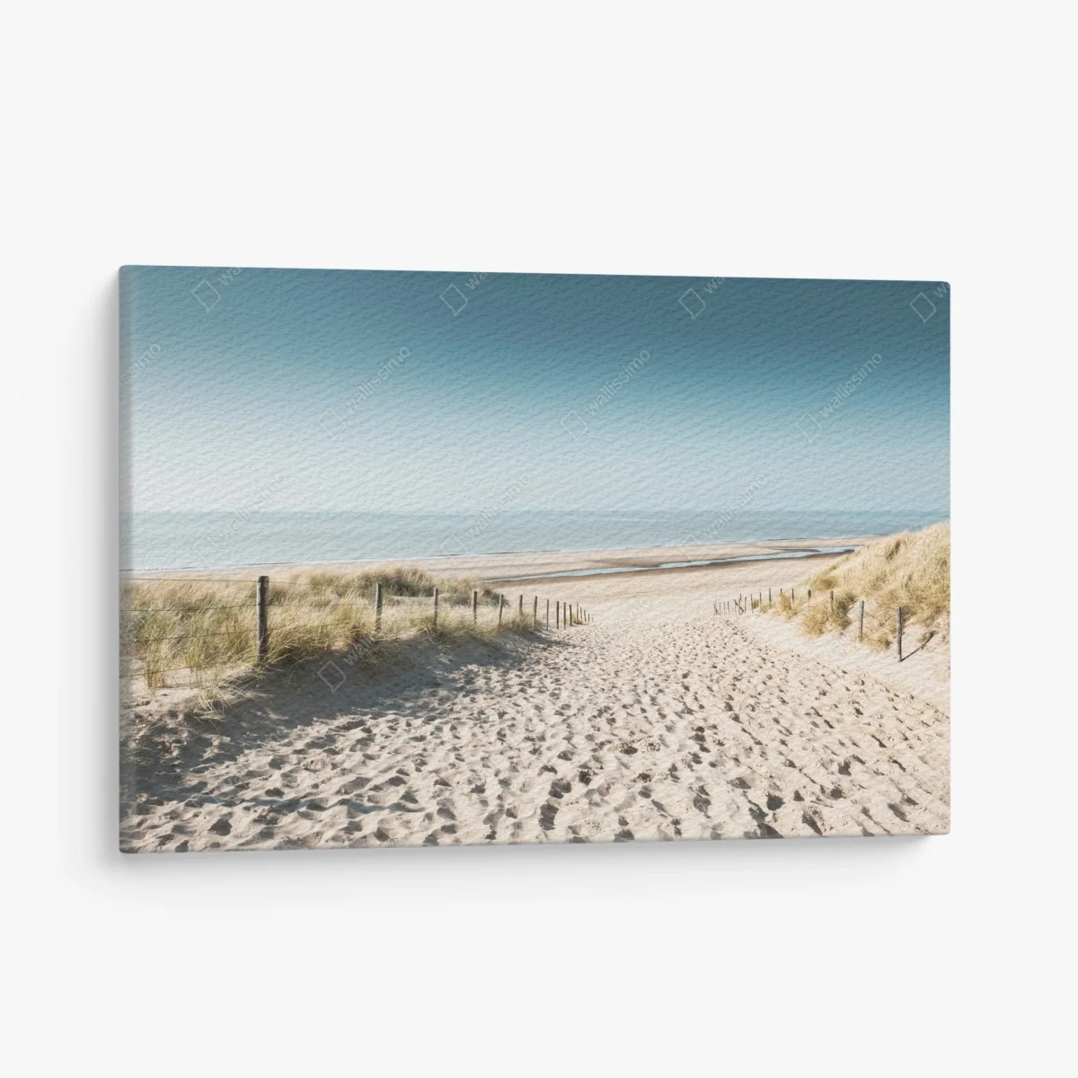 Tableau sur toile chemin de sable vers la mer à Noordwijk – Wallnifity® Tableau sur toile chemin de sable vers la mer à Noordwijk – Wallnifity®
