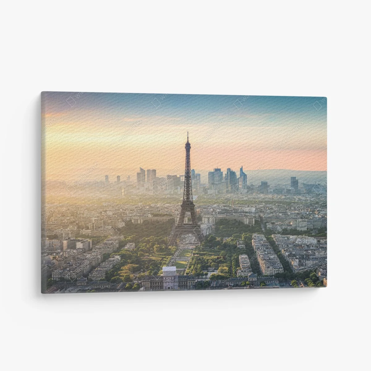 Tableau sur toile coucher de soleil sur la Tour Eiffel à Paris – Wallnifity® Tableau sur toile coucher de soleil sur la Tour Eiffel à Paris – Wallnifity®