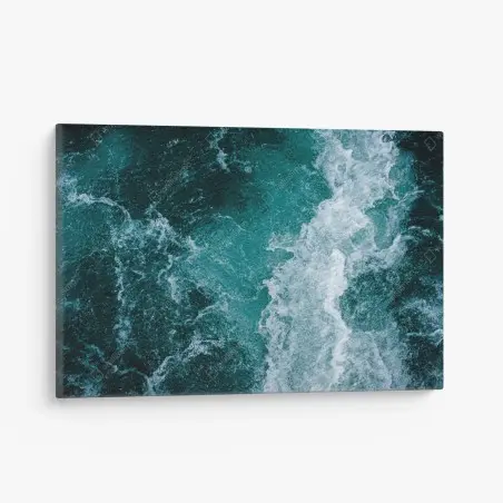 Tableau sur toile symphonie d'écume et d'azur – Wallnifity®
