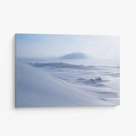 Tableau sur toile horizon arctique immaculé — Chukotka – Wallnifity®