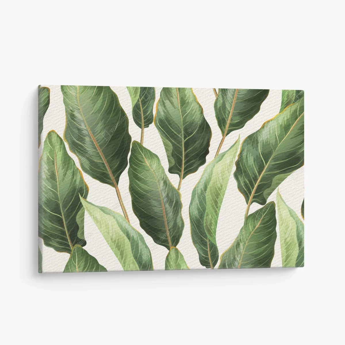 Tableau sur toile motif tropical de grandes feuilles vertes – Wallnifity® Tableau sur toile motif tropical de grandes feuilles vertes – Wallnifity®