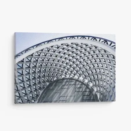 Tableau sur toile voûte géométrique moderne – Wallnifity®