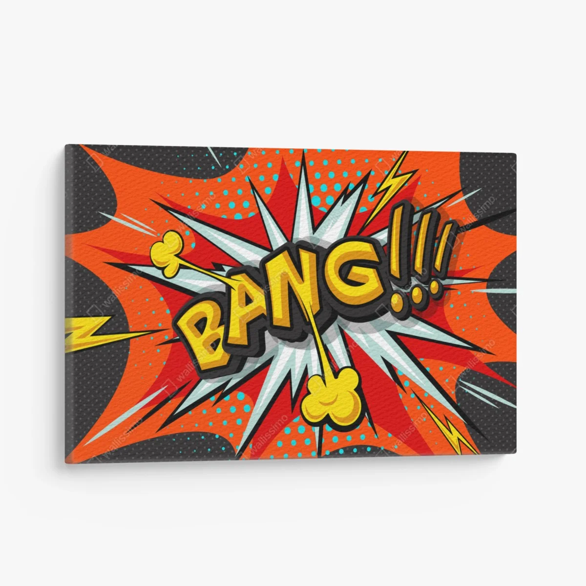 Tableau sur toile explosion pop art bang dynamique – Wallnifity® Tableau sur toile explosion pop art bang dynamique – Wallnifity®