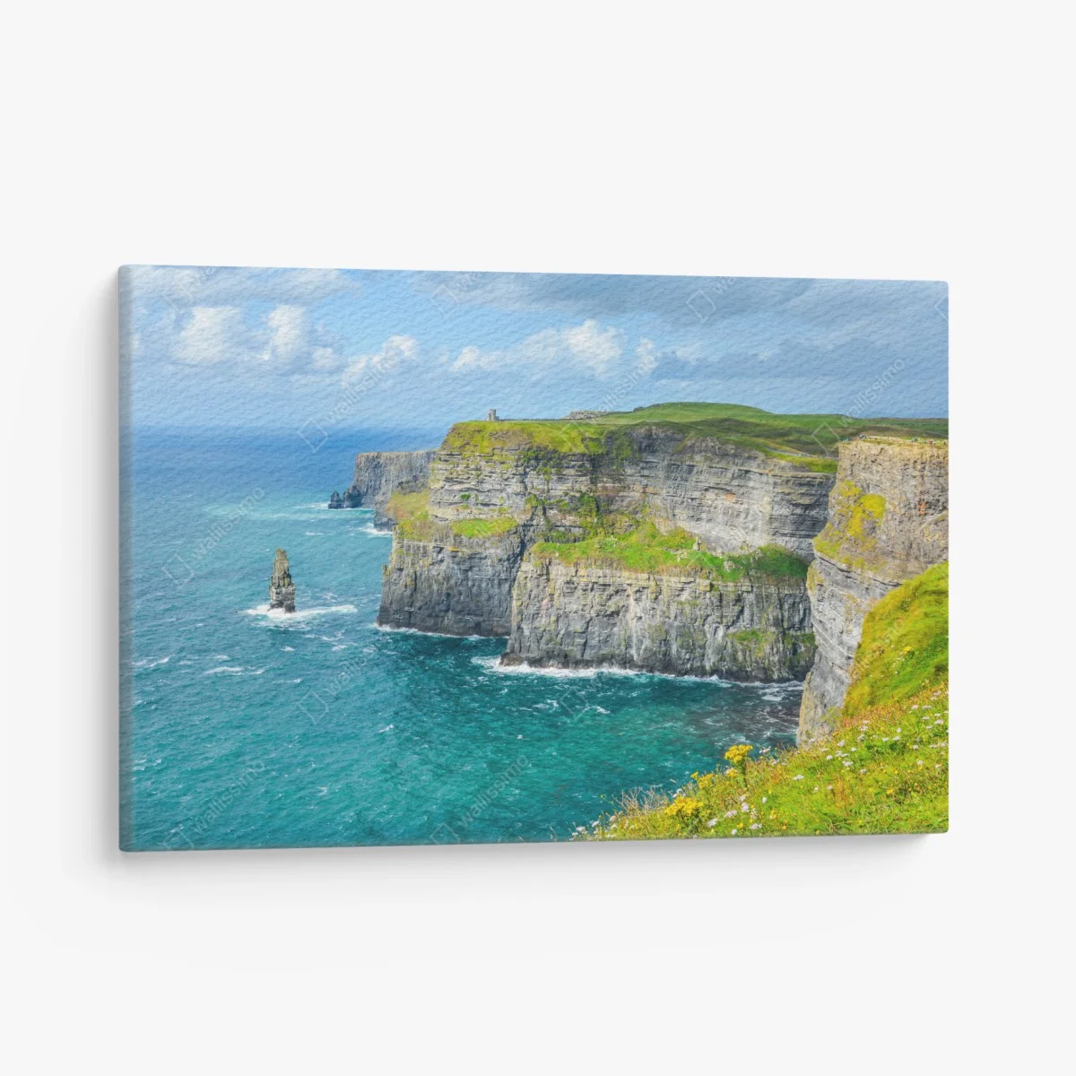 Tableau sur toile panorama des falaises de Moher et de l'océan – Wallnifity® Tableau sur toile panorama des falaises de Moher et de l'océan – Wallnifity®
