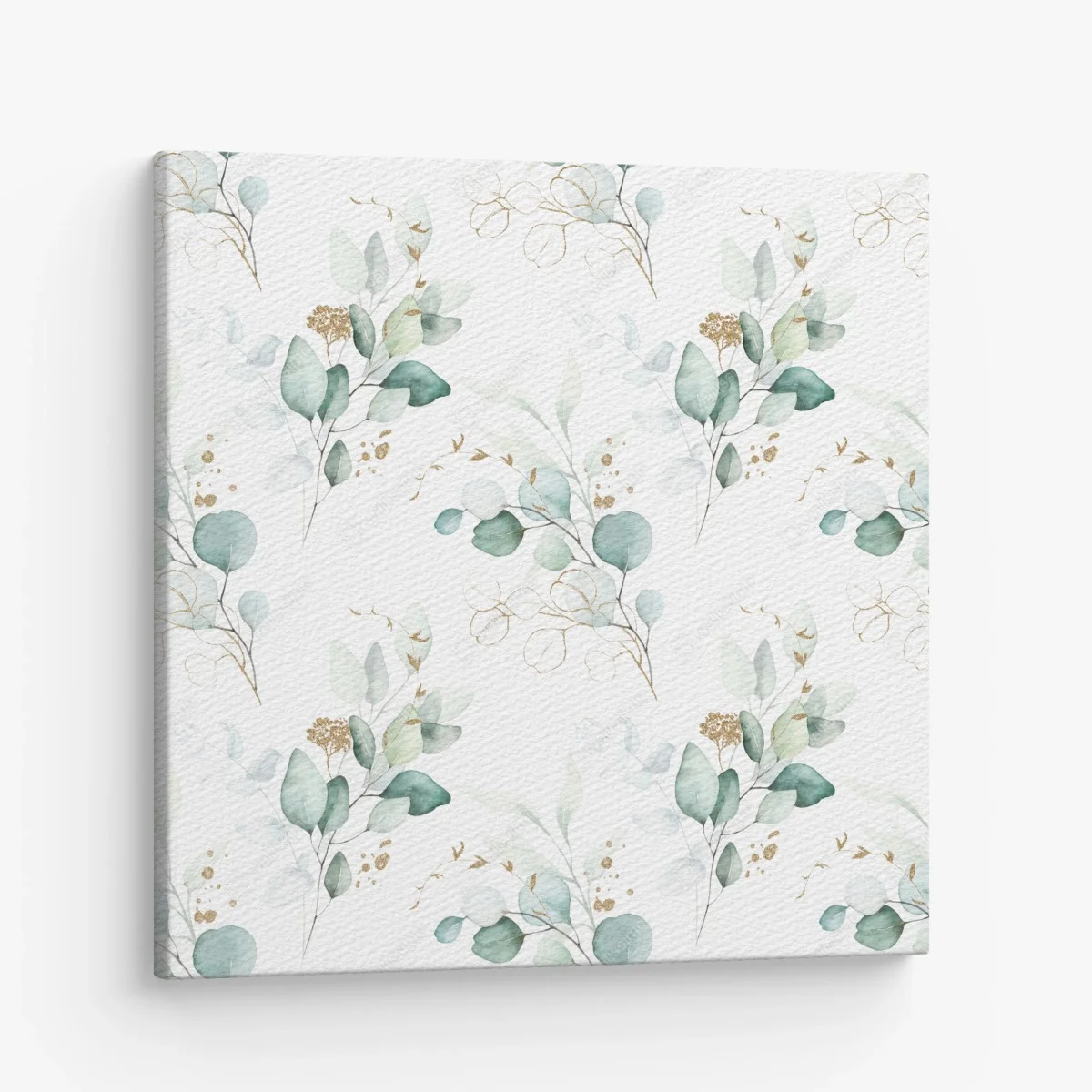 Tableau sur toile motif botanique aquarelle eucalyptus doré – Wallnifity® Tableau sur toile motif botanique aquarelle eucalyptus doré – Wallnifity®