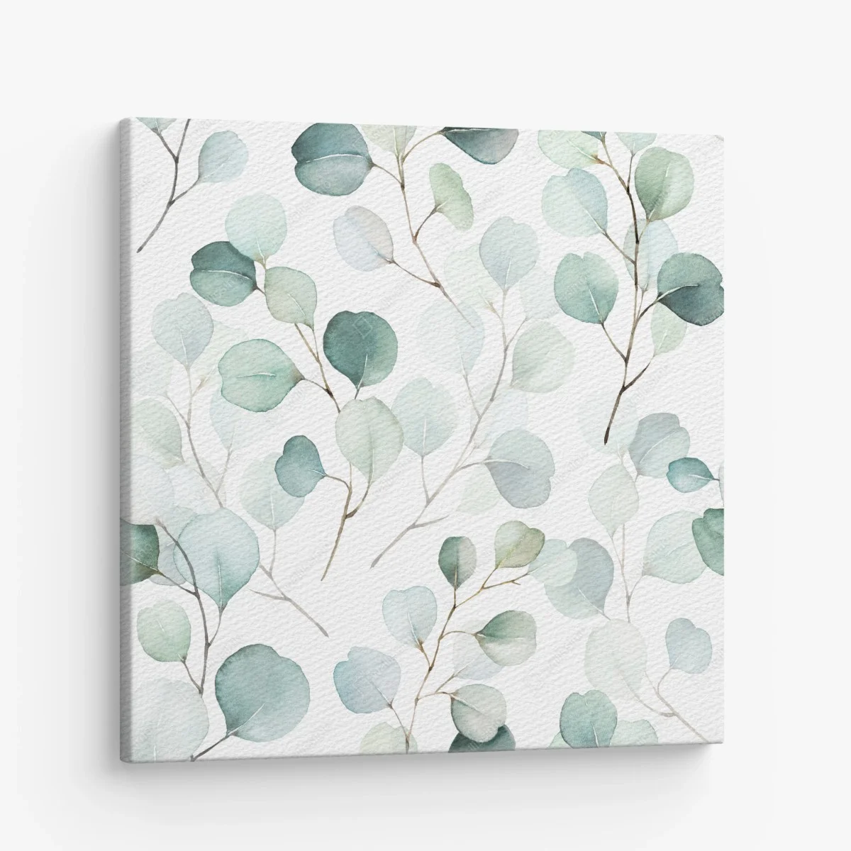 Tableau sur toile motif eucalyptus aquarelle délicat – Wallnifity® Tableau sur toile motif eucalyptus aquarelle délicat – Wallnifity®