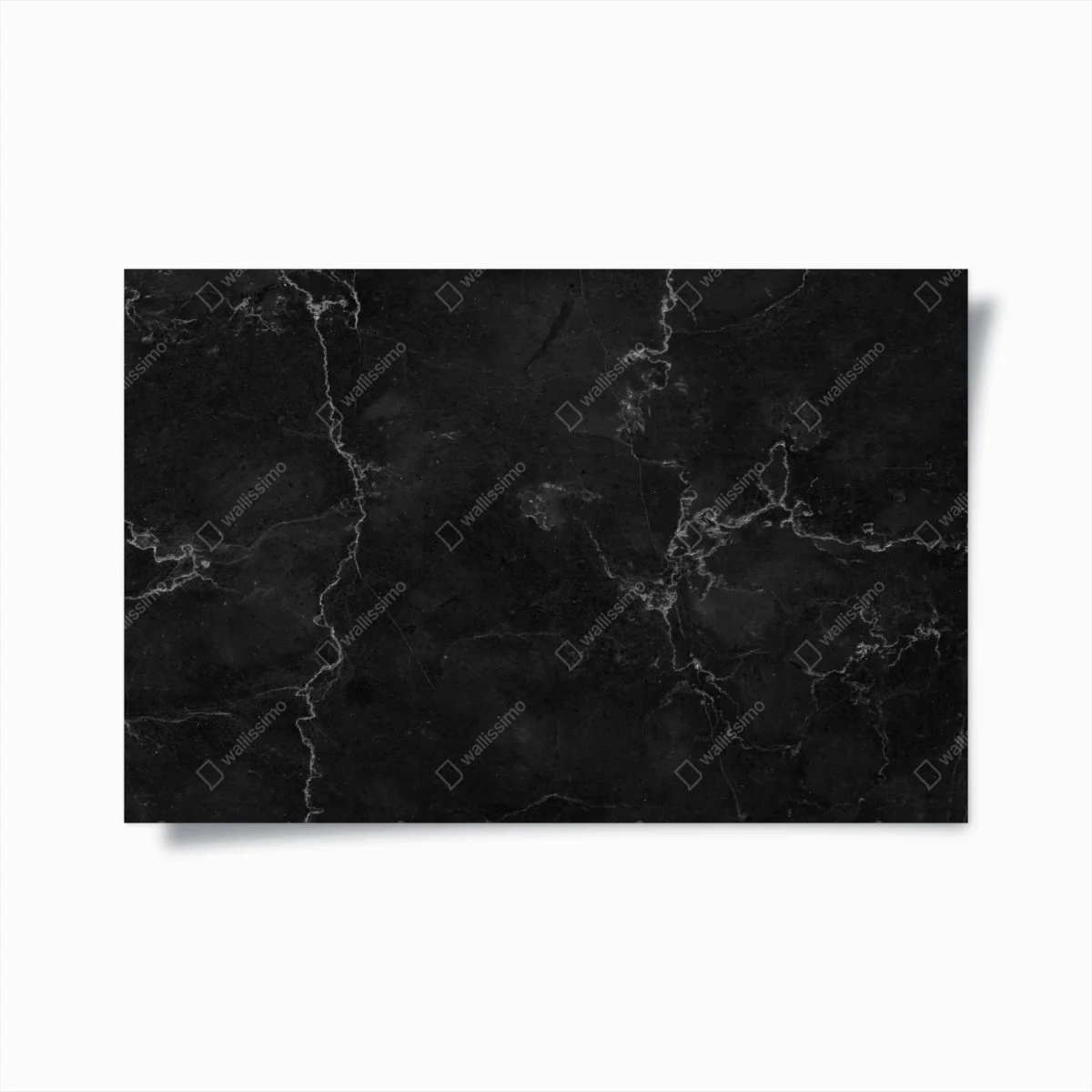 Poster marbre noir contemporain à veines blanches – Wallnifity® Poster marbre noir contemporain à veines blanches – Wallnifity®