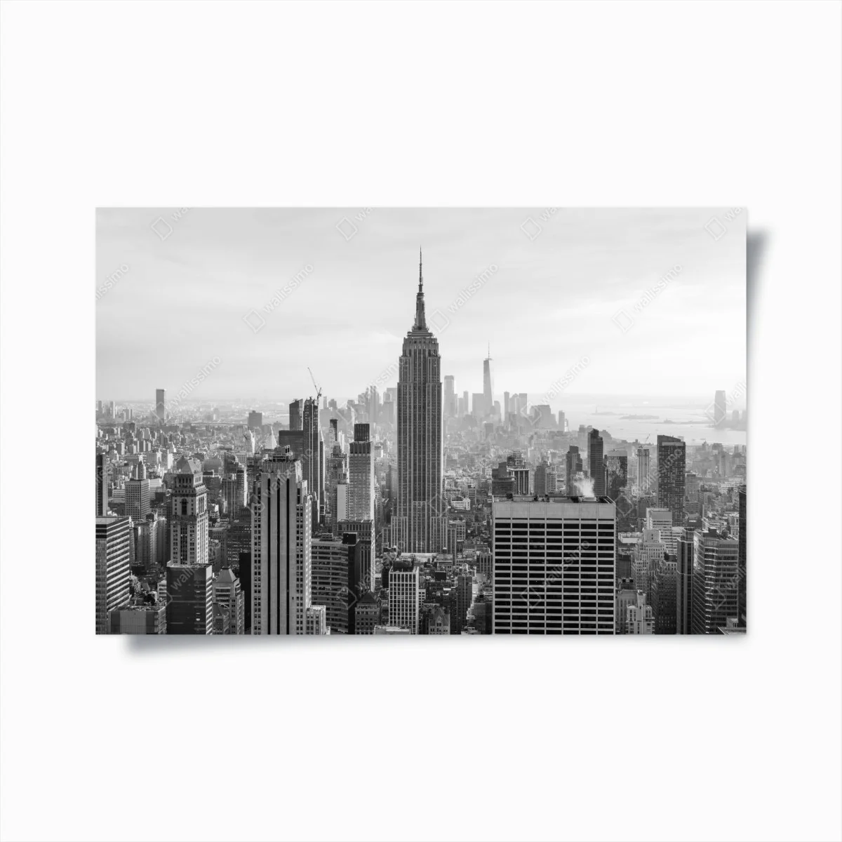 Poster panorama urbain de New York en noir et blanc – Wallnifity® Poster panorama urbain de New York en noir et blanc – Wallnifity®