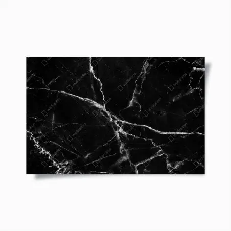 Poster élégance marbre noir veiné – Wallnifity®