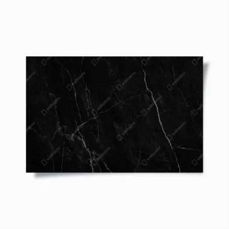 Poster marbre noir veiné pour décoration murale – Wallnifity®