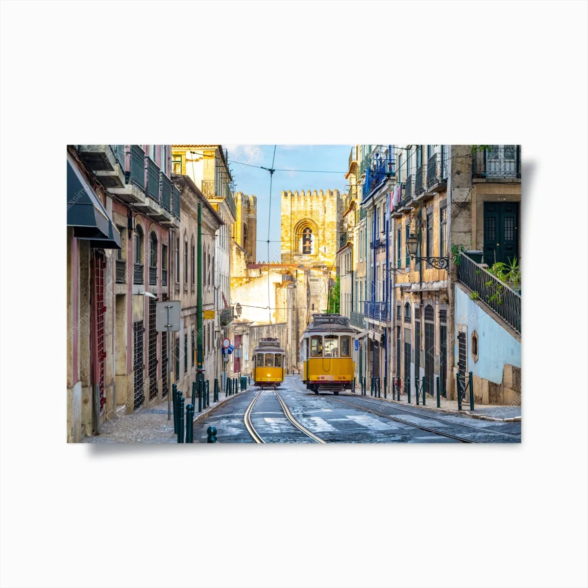Poster escapade en tramway à Lisbonne – Wallnifity® Poster escapade en tramway à Lisbonne – Wallnifity®