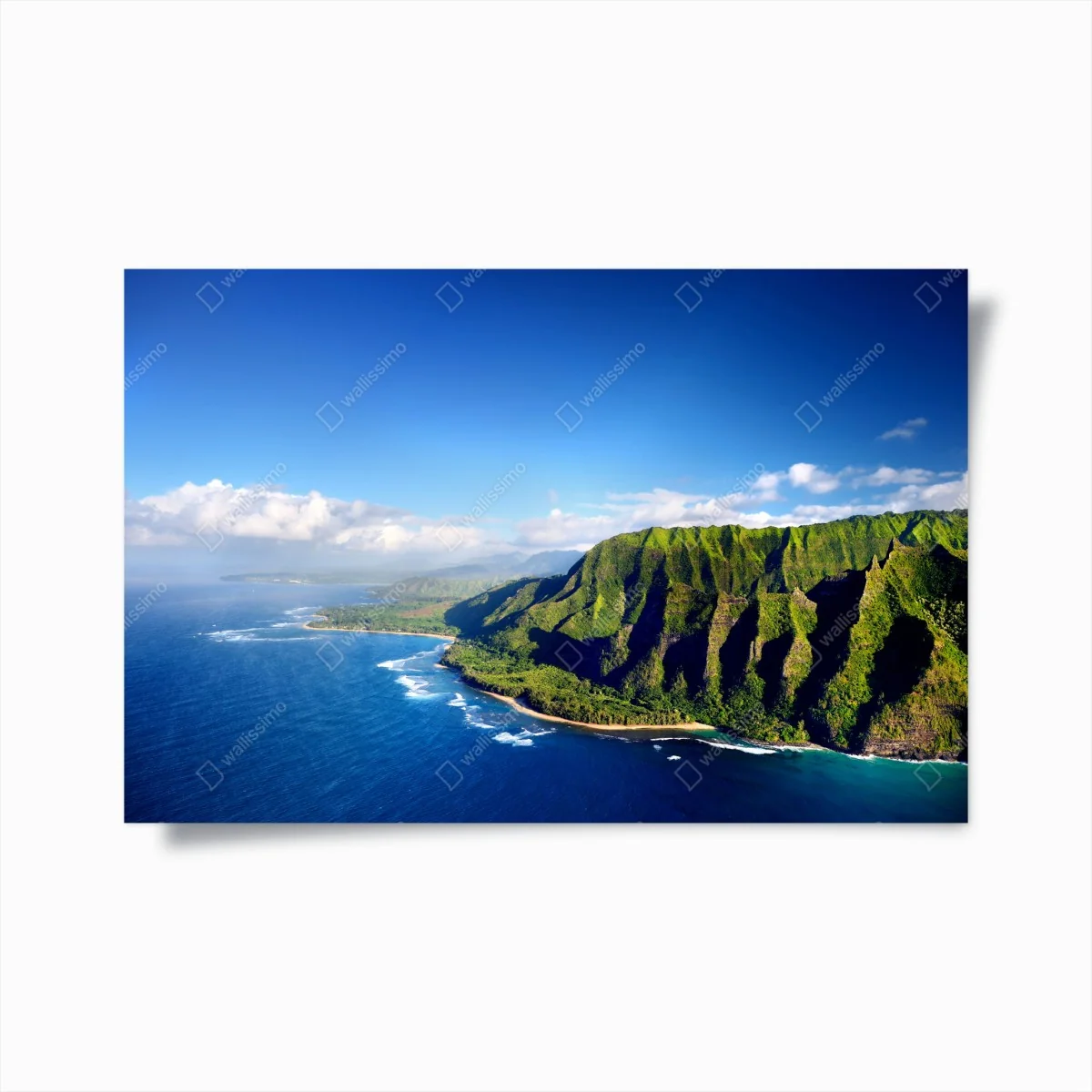 Poster falaise tropicale et côte sauvage – Wallnifity® Poster falaise tropicale et côte sauvage – Wallnifity®