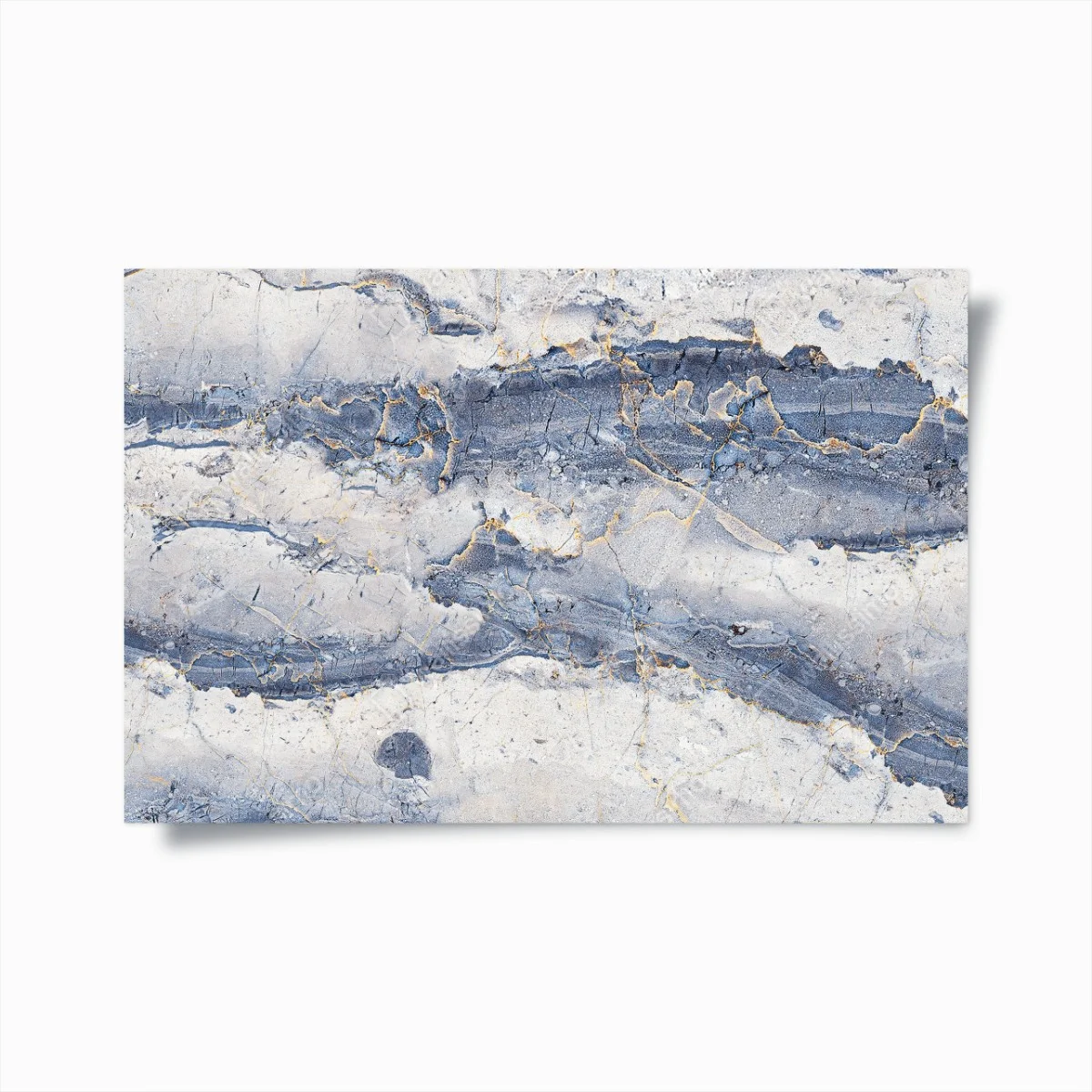 Poster marbre bleu veiné d'or – Wallnifity® Poster marbre bleu veiné d'or – Wallnifity®