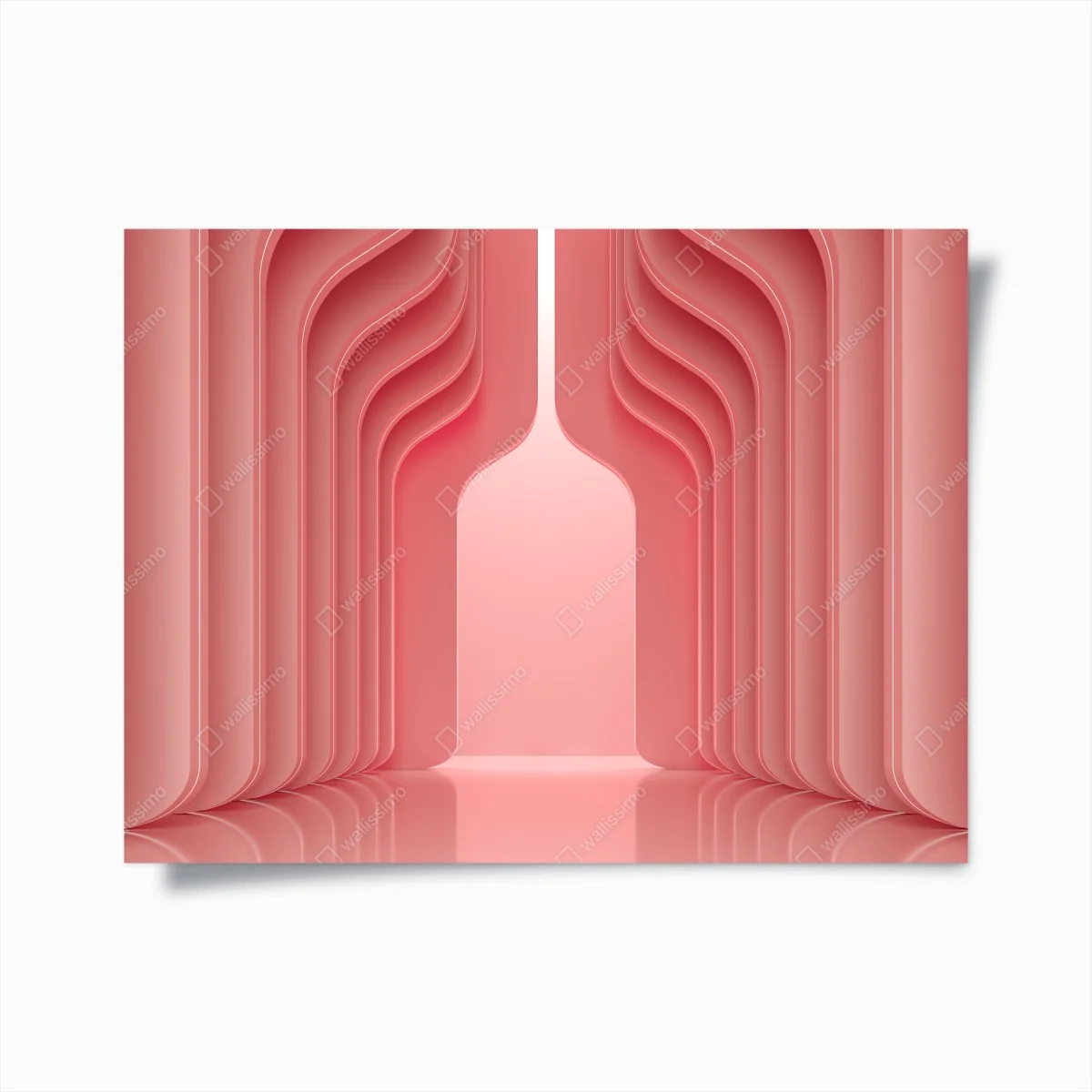 Poster élégance corail minimaliste – Wallnifity® Poster élégance corail minimaliste – Wallnifity®