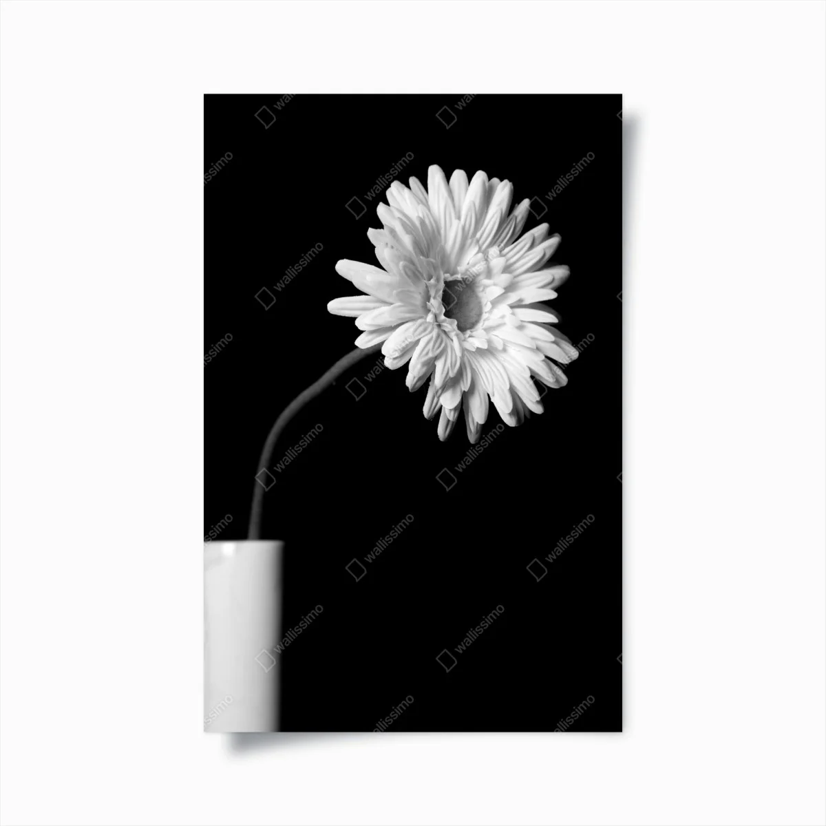 Poster élégance florale minimaliste en noir et blanc – Wallnifity® Poster élégance florale minimaliste en noir et blanc – Wallnifity®