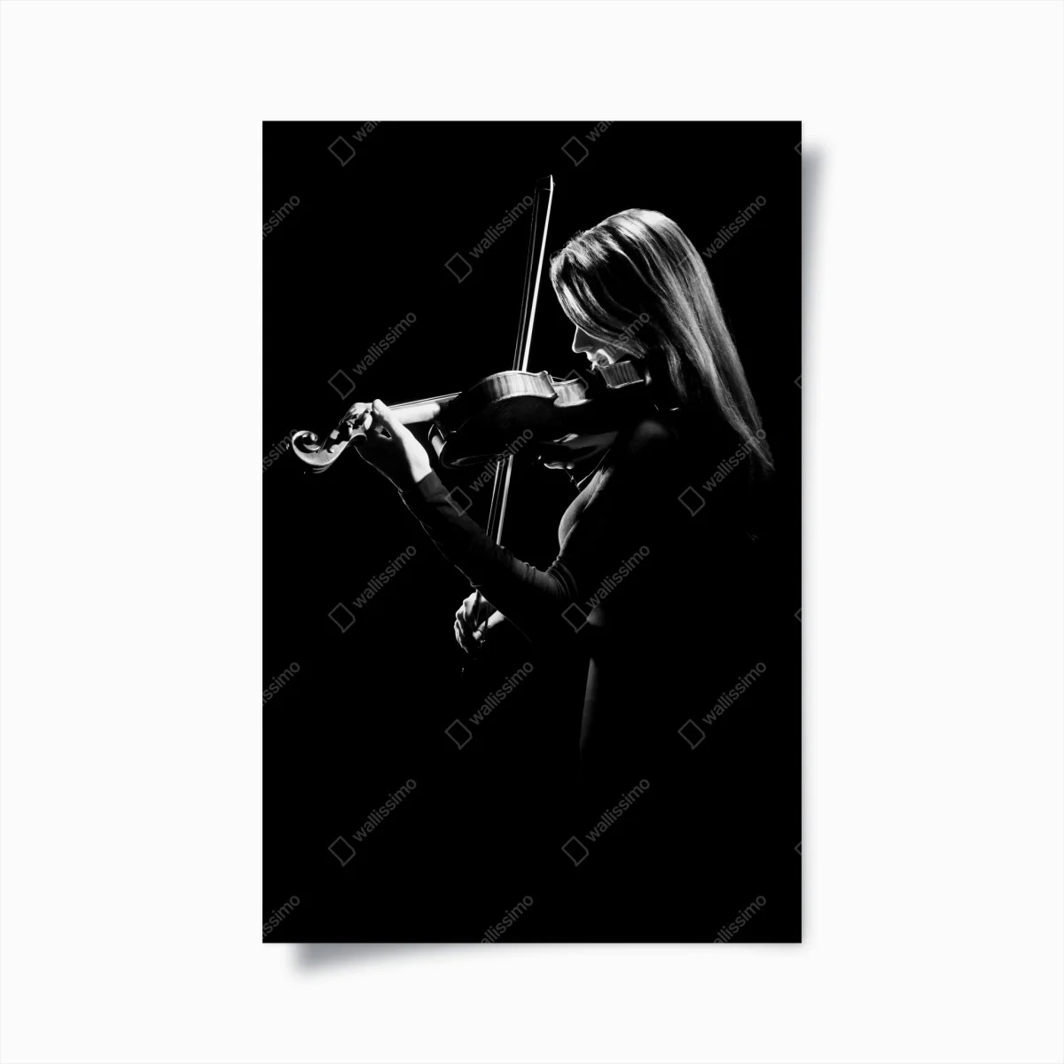 Poster violoniste en contre-jour – Wallnifity® Poster violoniste en contre-jour – Wallnifity®