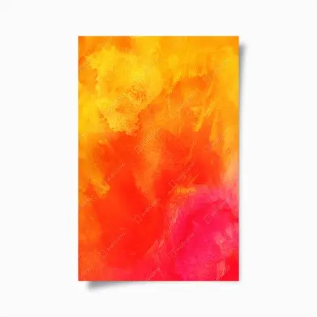 Poster vibrance solaire abstraite – Wallnifity®